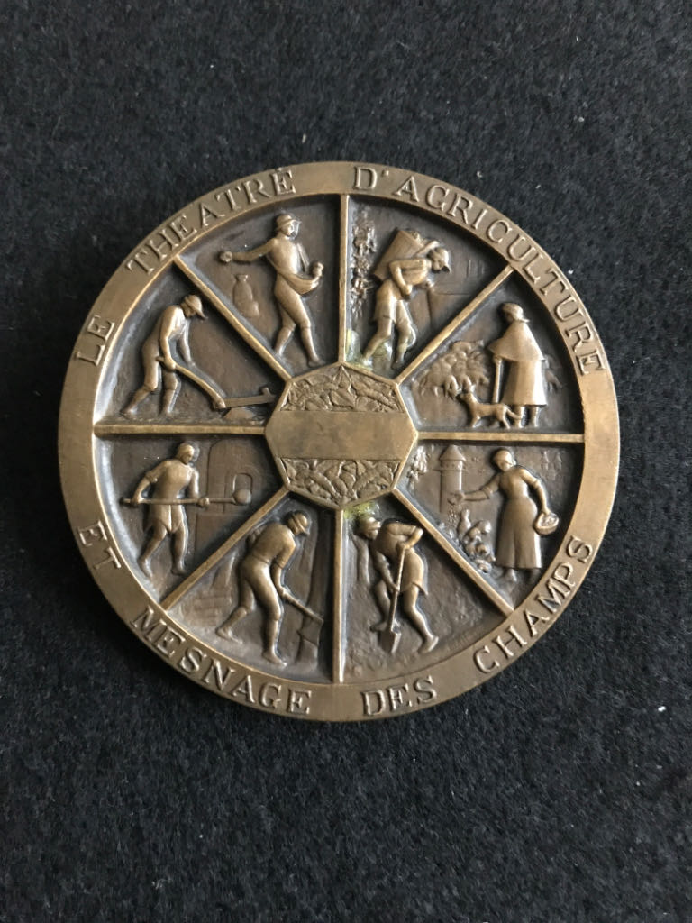 Olivier De Serres Medal coin collectible - Main Image 2
