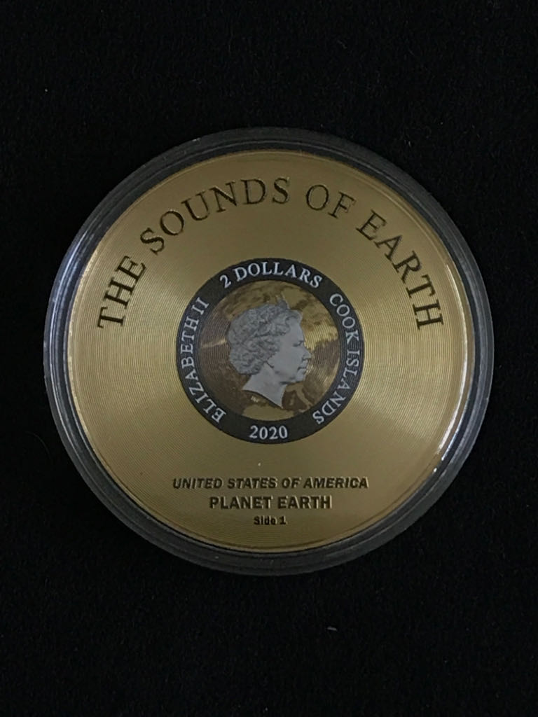 Voyager Golden Record  coin collectible - Main Image 2
