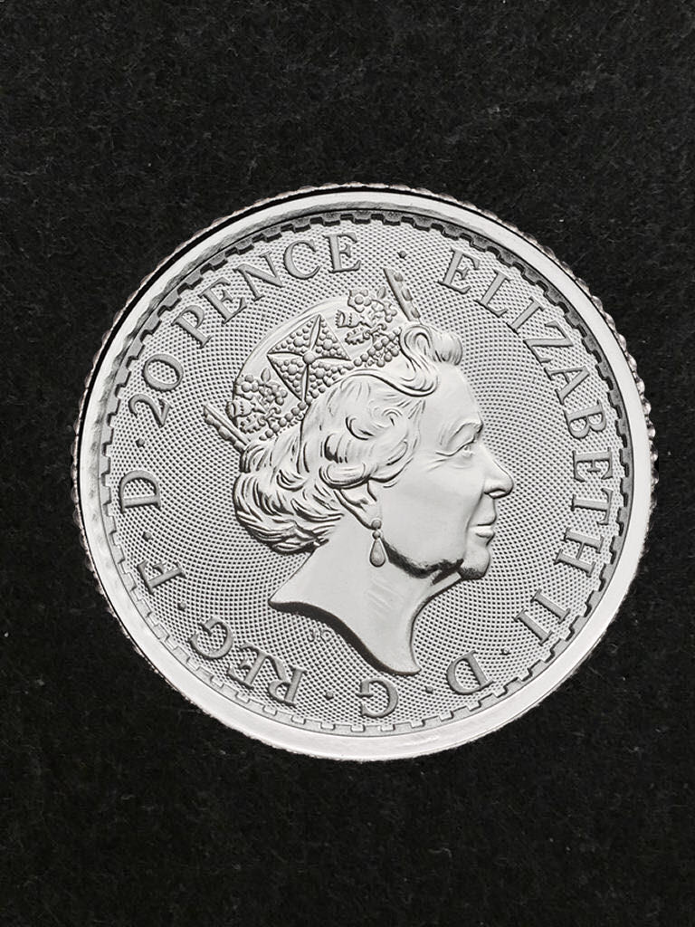 Britannia 20p Bullion 1/10th Ounce (Tube Of 16)  coin collectible - Main Image 2