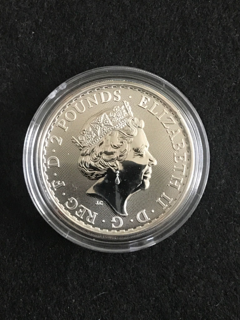 Britannia £2 Silver Bullion  coin collectible - Main Image 2