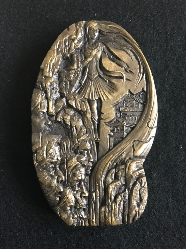 Shanghai Mint Fairy Tale Series Rapunzel Medallion  coin collectible - Main Image 2