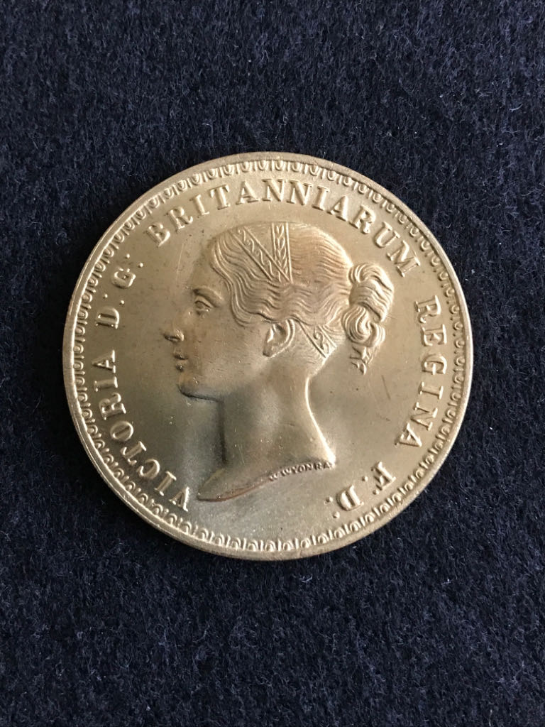 Una And The Lion Restrike  coin collectible - Main Image 2