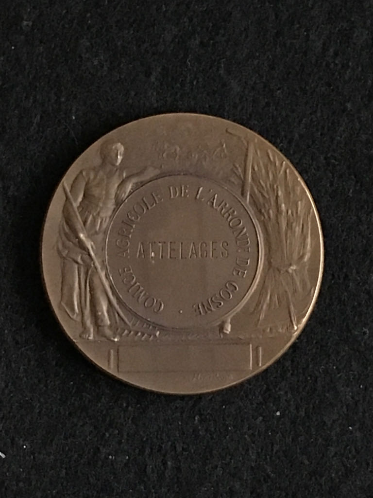 Agricultural Show For The District Of Cosne  coin collectible - Main Image 2