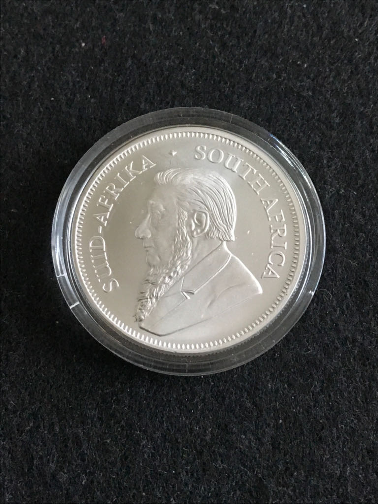 Silver Krugerrand  coin collectible - Main Image 2