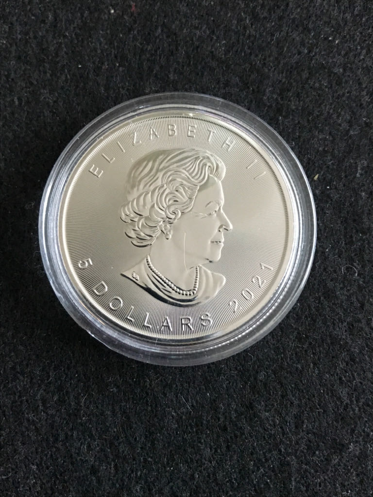 Canadian Maple Silver Bullion  coin collectible - Main Image 2