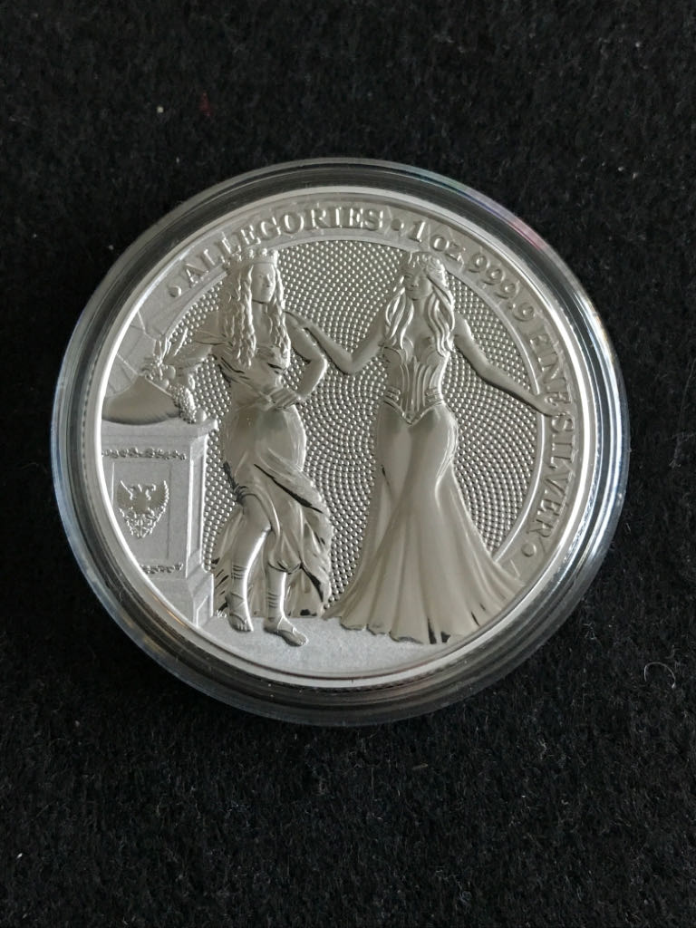 Commeorative Dollar, Marine Corps, 2005-P, Proof, 90% Silver