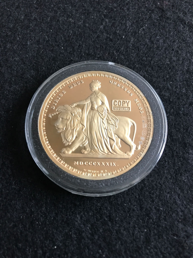 Una & The Lion Replica Coin  coin collectible - Main Image 2