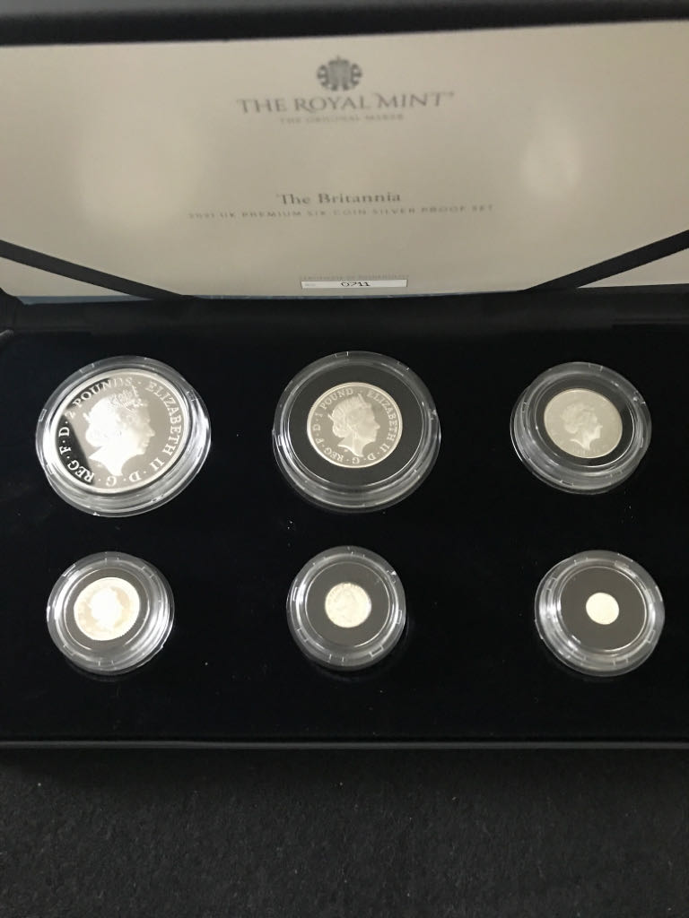 Britannia Silver Proof - 6 Coin Set  coin collectible - Main Image 2