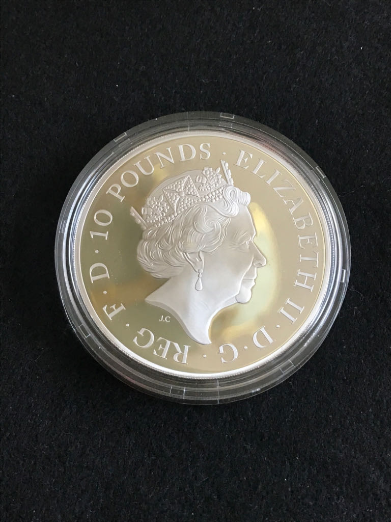 Britannia £10 Silver Proof - 5 Ounce  coin collectible - Main Image 2