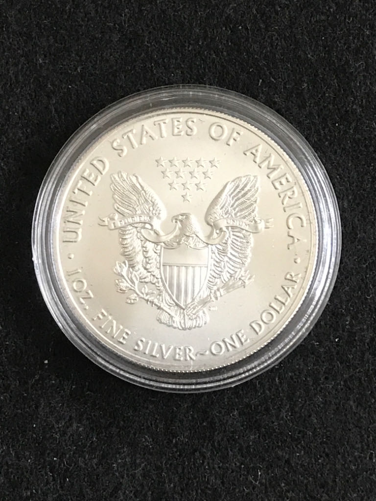US Eagle Silver Bullion  coin collectible - Main Image 2