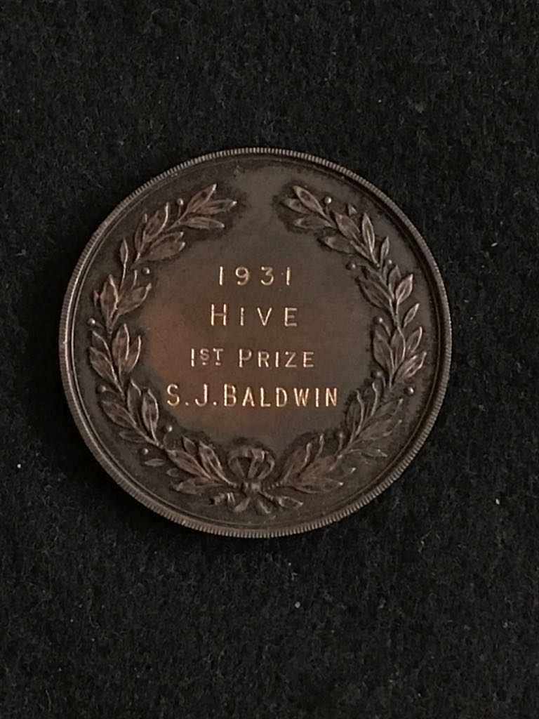 The National Show Of Bees & Honey - Crystal Palace Medal  coin collectible - Main Image 2