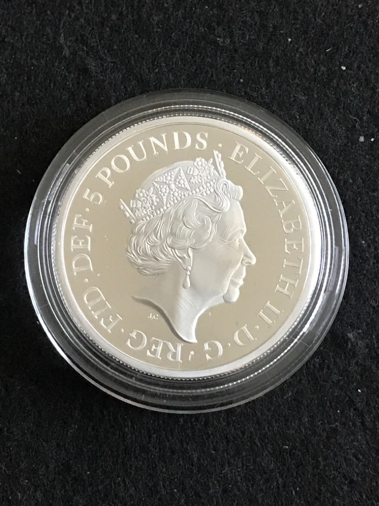 Great Engravers 2Oz - UNA & LION  coin collectible - Main Image 2