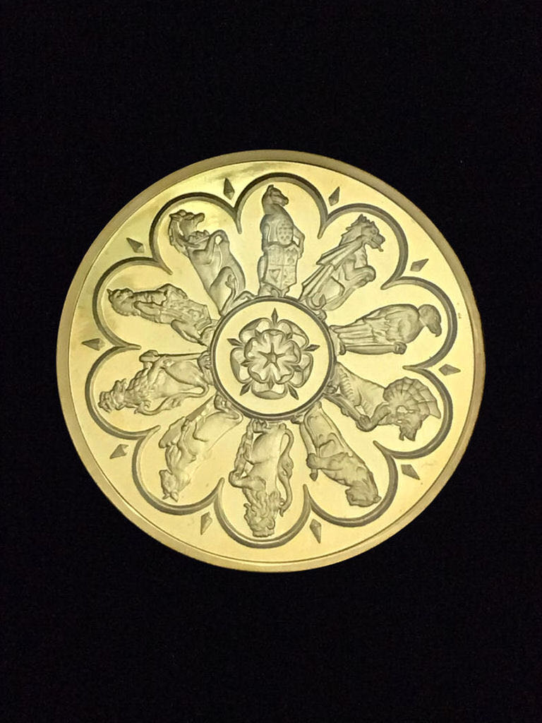 Queens Beasts Coronation Commemorative Medallion, The  coin collectible - Main Image 2