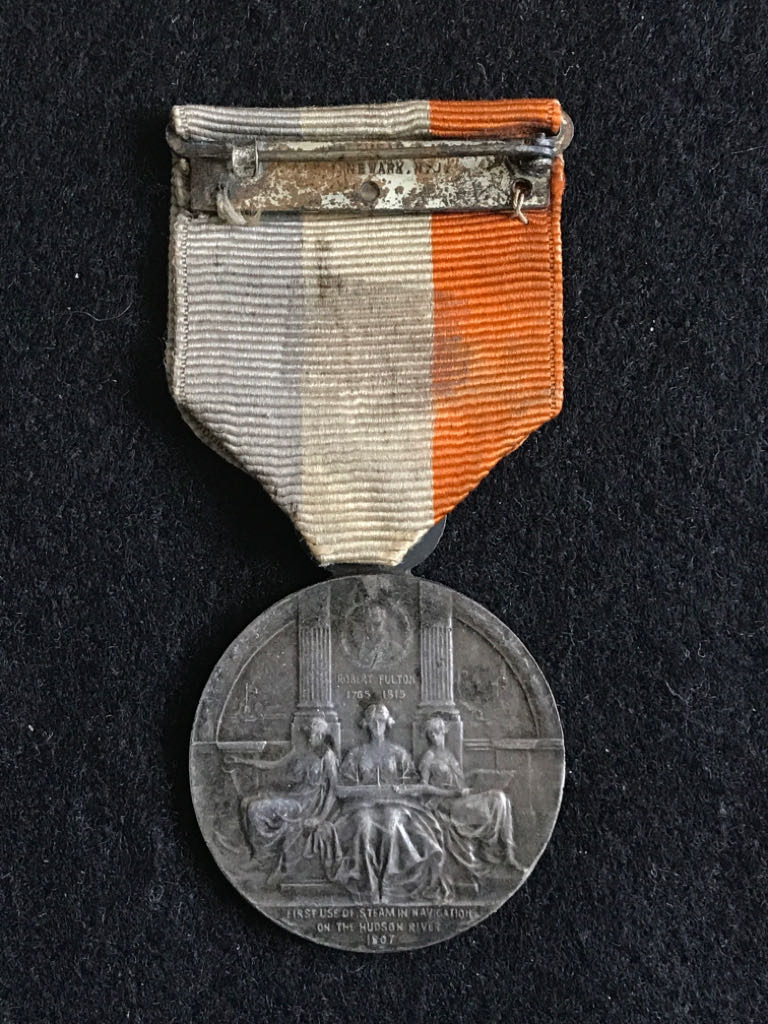 Hudson Fulton Celebration Medal  coin collectible - Main Image 2