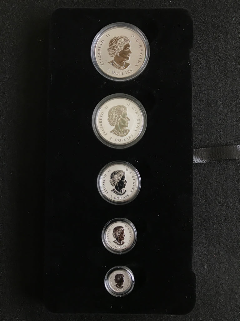 Canadian Maple Leaf Fractional Set - Our Arboreal Emblem: The Maple Tree  coin collectible - Main Image 2