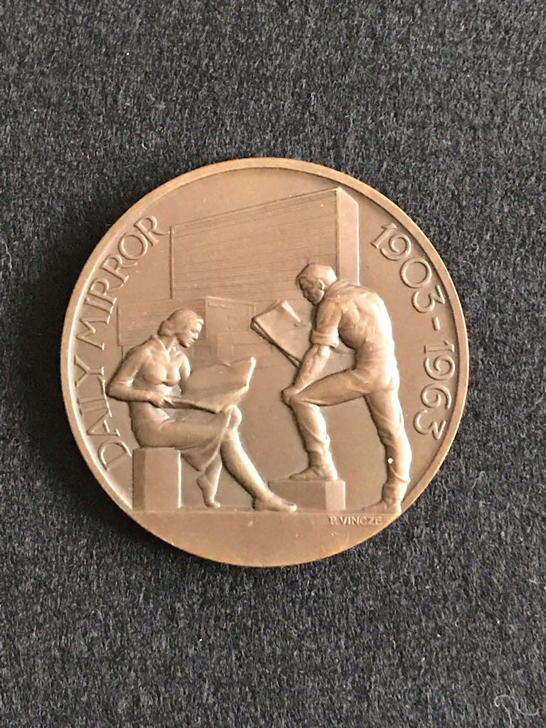 Cecil Harmsworth King Medal  coin collectible - Main Image 2