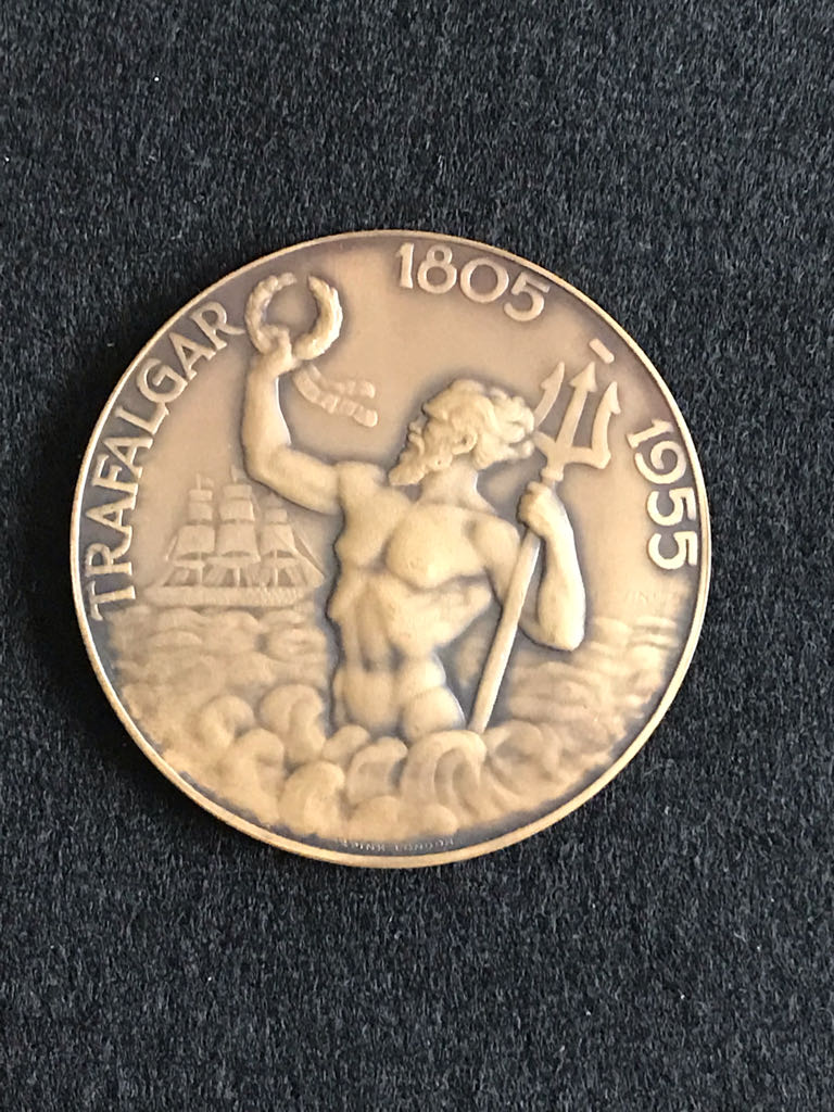 Admiral Lord Nelson, 150th Anniversary Of The Battle Of Trafalgar Medal  coin collectible - Main Image 2