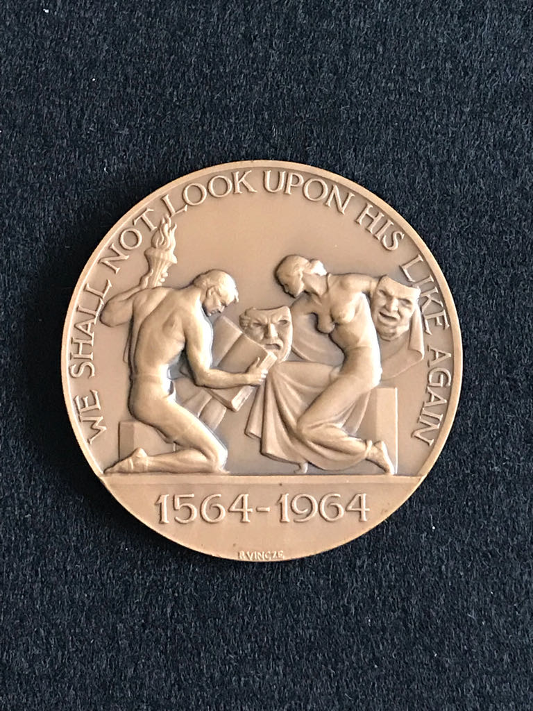 William Shakespeare 400th Anniversary Medal  coin collectible - Main Image 2