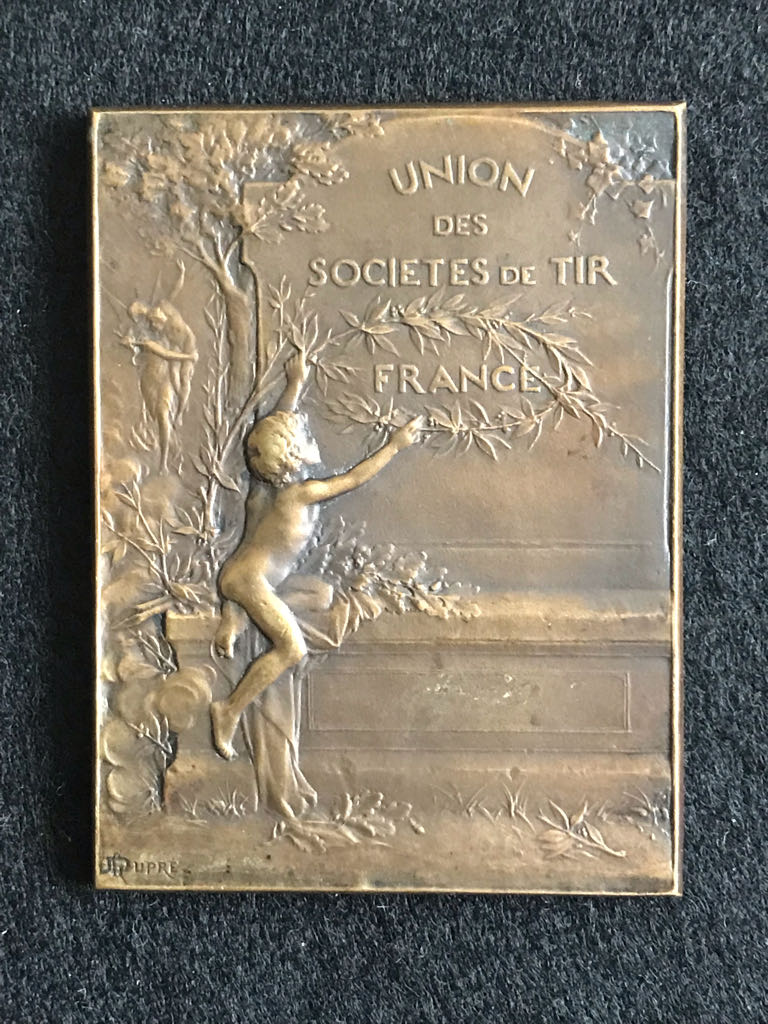 Union Des Societes De Tir France Medal  coin collectible - Main Image 2