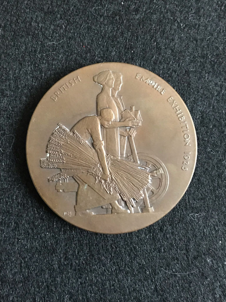 British Empire Exhibition Medal  coin collectible - Main Image 2