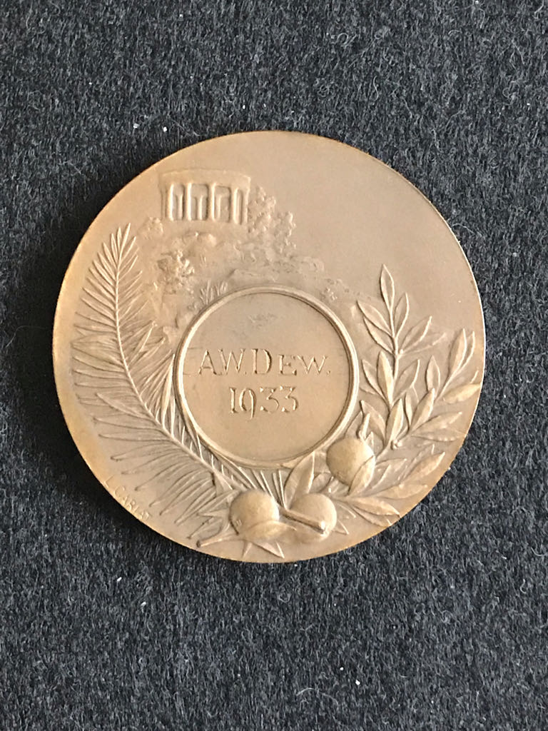 Hippomenes Atalanta Athletic Medal  coin collectible - Main Image 2