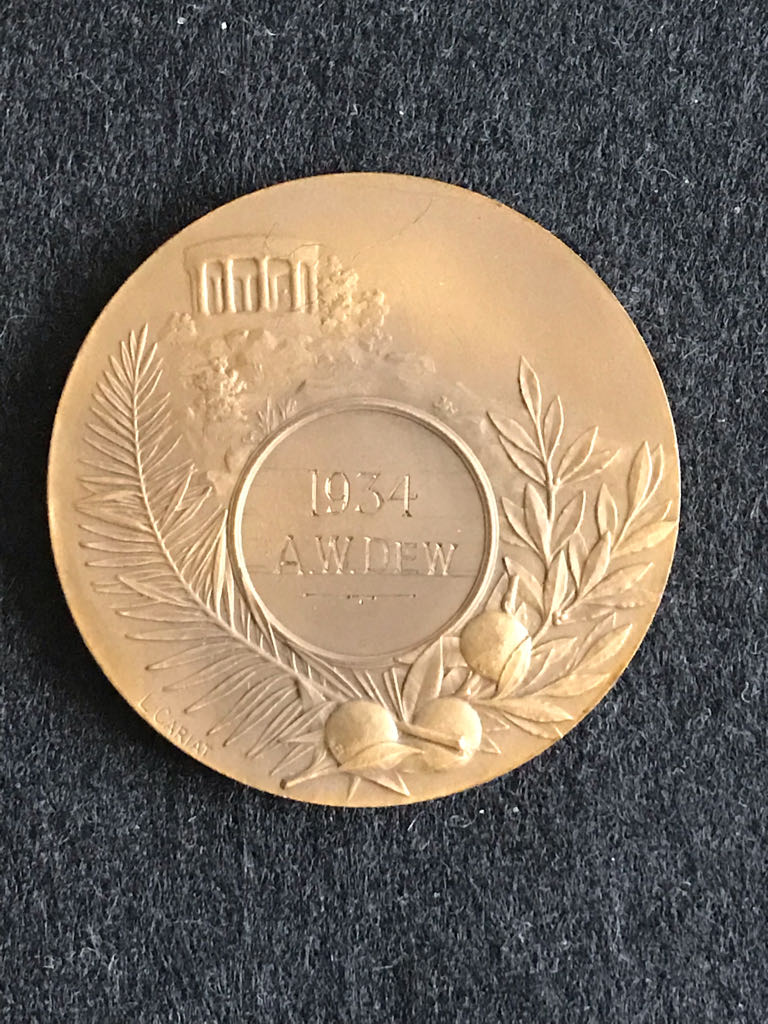 Hippomenes Atalanta Athletic Medal  coin collectible - Main Image 2