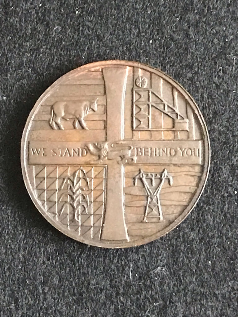 Rhodesian Independence Medal  coin collectible - Main Image 2