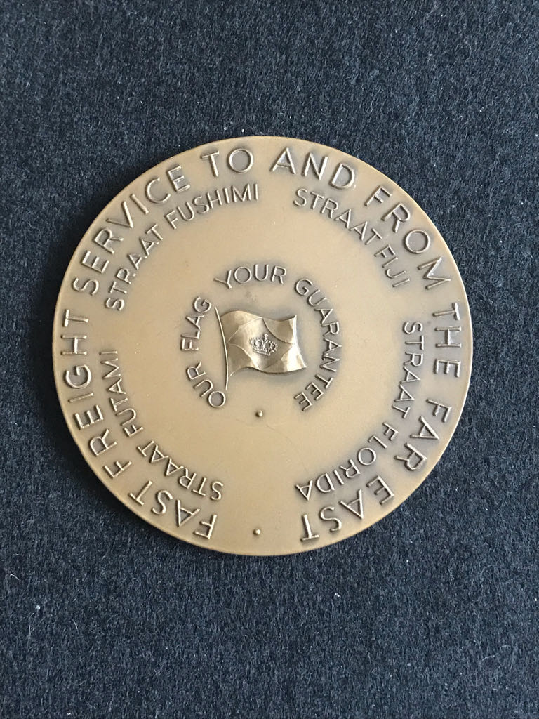 Royal Interocean Lines Medal  coin collectible - Main Image 2