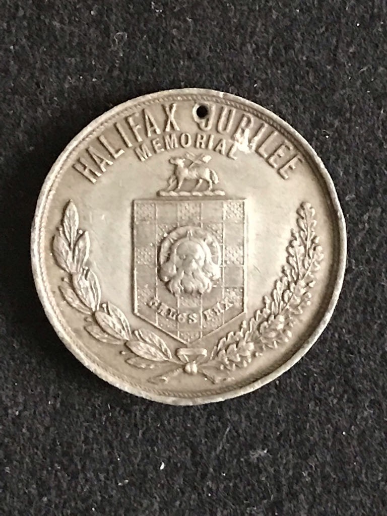 Halifax Jubilee Memorial Medal  coin collectible - Main Image 2