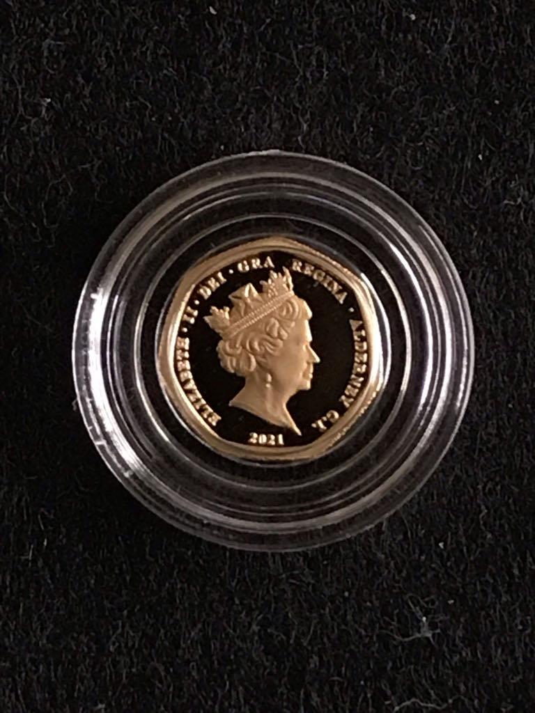 Decimalisation 50th Anniversary One-Eighth Sovereign  coin collectible - Main Image 2