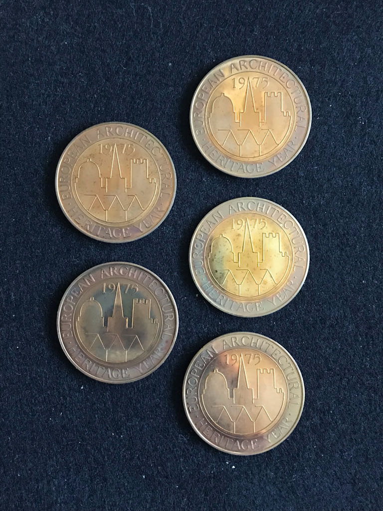 European Architectural Heritage Medal Set  coin collectible - Main Image 2
