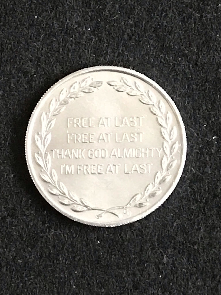 Rev. Martin Luther King Jr Medal  coin collectible - Main Image 2
