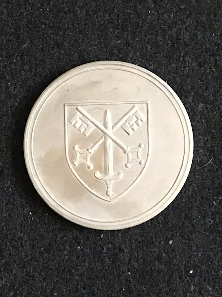 Exeter Cathedral Medal  coin collectible - Main Image 2