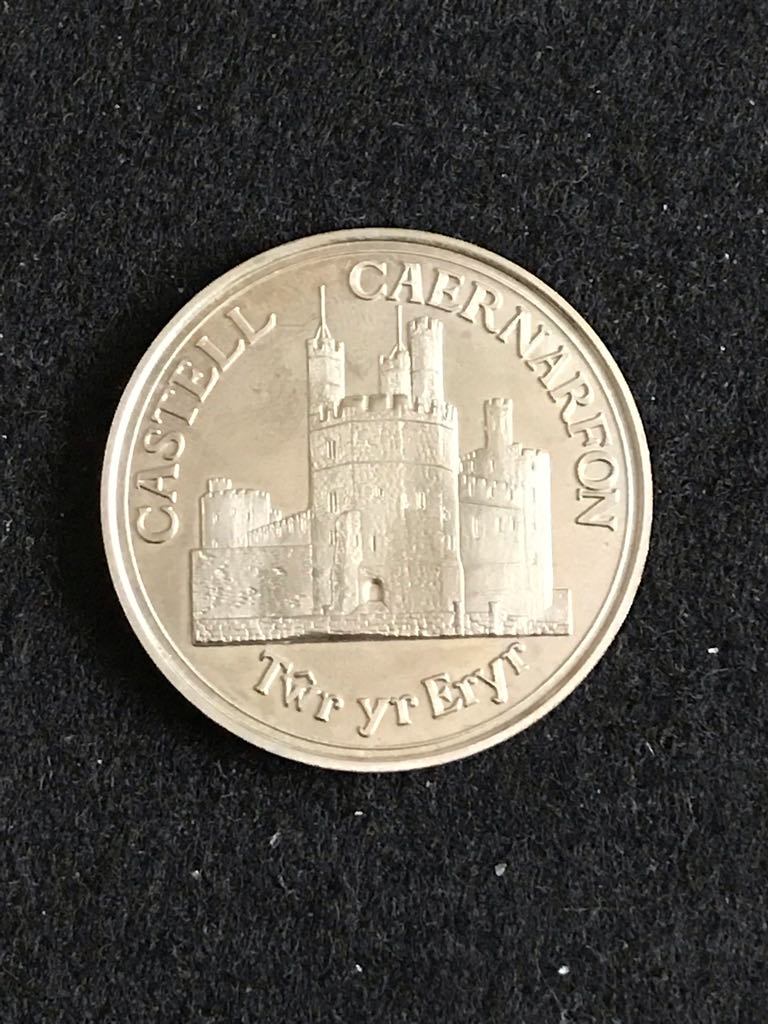 Castell Caernarfon Jubilee Medal  coin collectible - Main Image 2