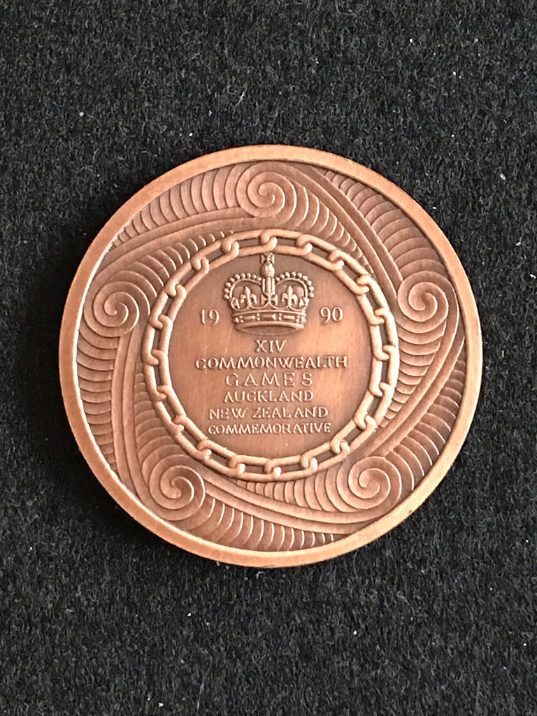 Pohutukawa XIV Commonwealth Games Participation Medal  coin collectible - Main Image 2