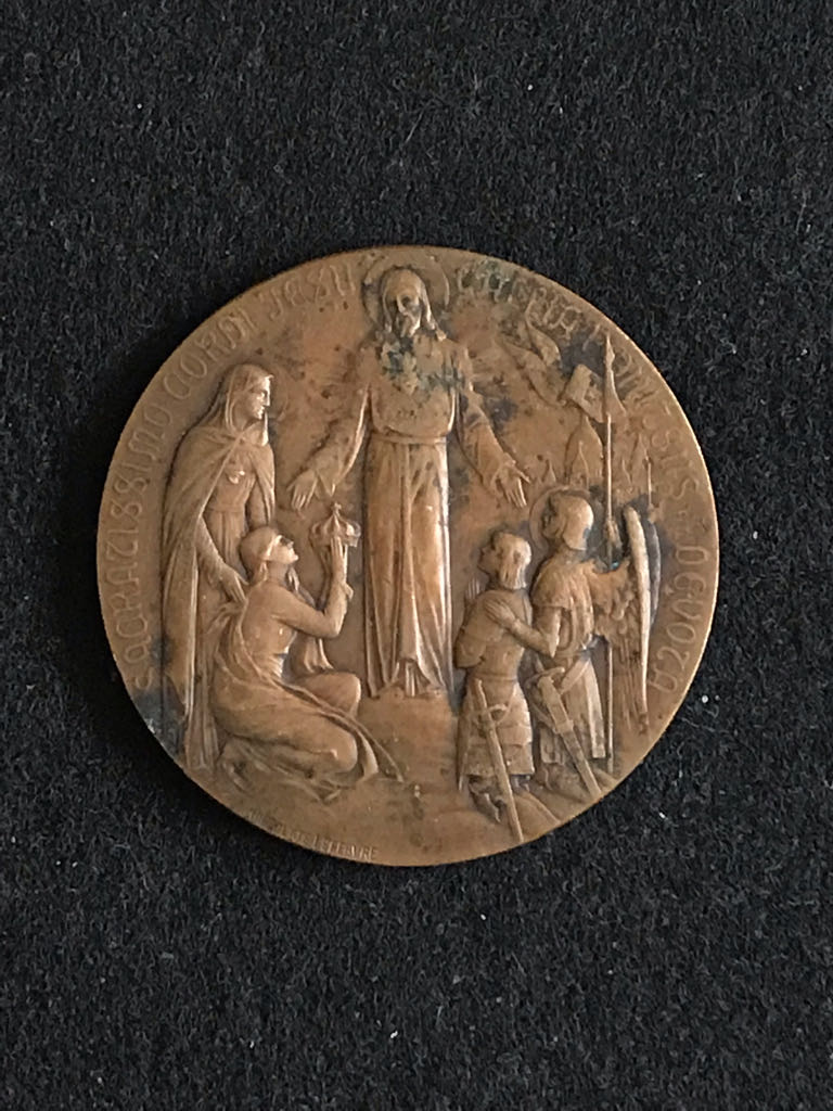 Consecration Of The National Basilica Of The Sacred Heart Medal  coin collectible - Main Image 2