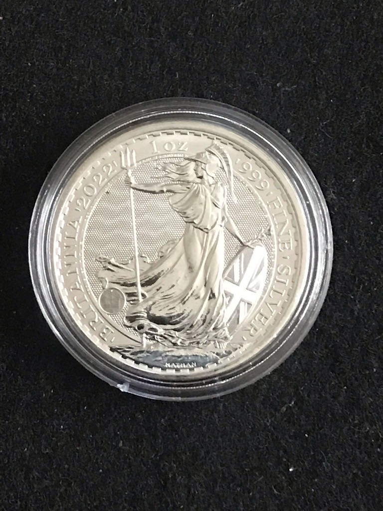 Britannia £2 Silver Bullion (2022)  coin collectible - Main Image 1
