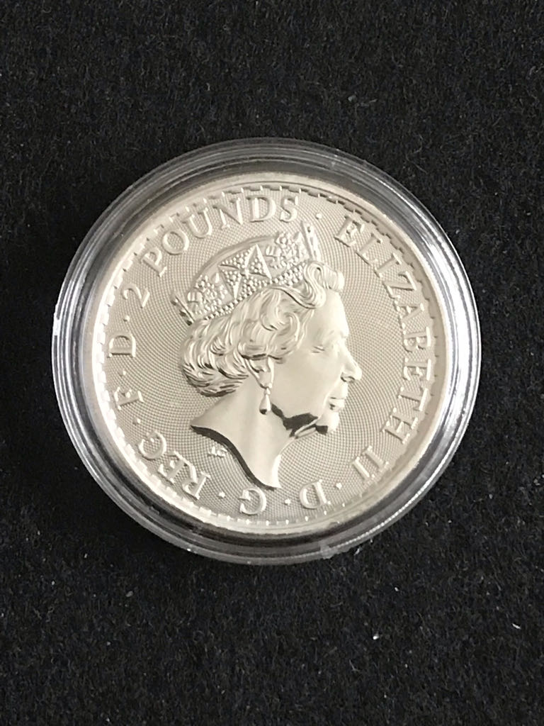 Britannia £2 Silver Bullion (2022)  coin collectible - Main Image 2