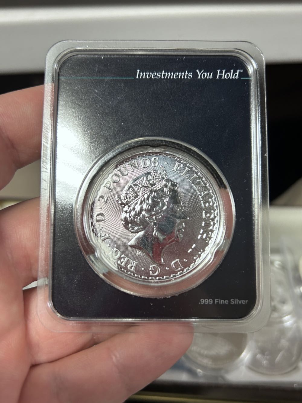 Britannia £2 Silver Bullion (2022)  coin collectible - Main Image 4