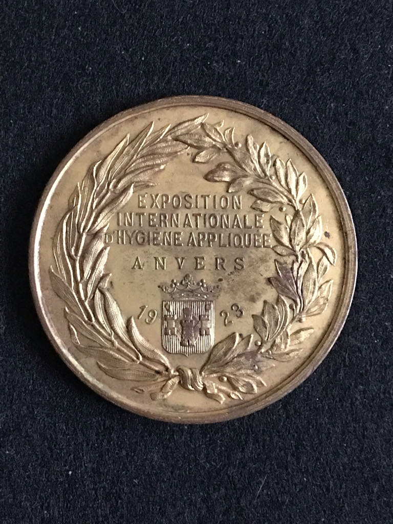 International Exposition Of Applied Hygiene Medal  coin collectible - Main Image 2