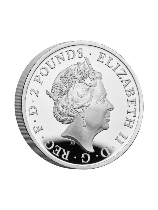 Britannia £2 Proof 1 Ounce  coin collectible - Main Image 2