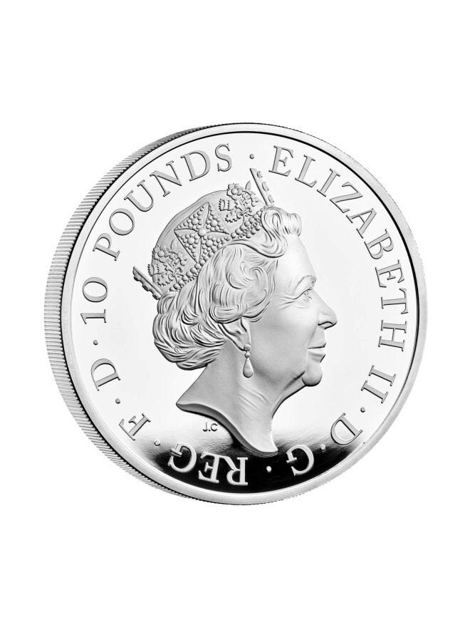 Britannia £10 Silver Proof - 5 Ounce  coin collectible - Main Image 2