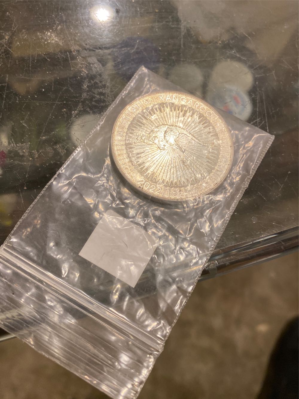 Australian Kangaroo Silver Bullion  coin collectible - Main Image 3