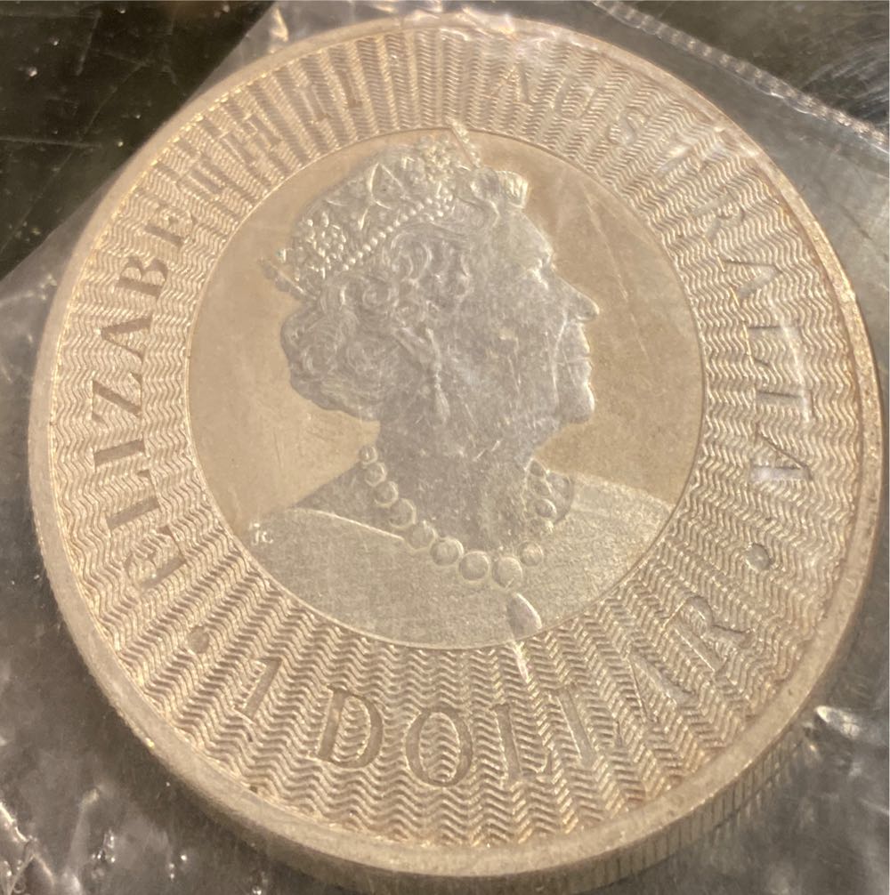 Australian Kangaroo Silver Bullion  coin collectible - Main Image 4