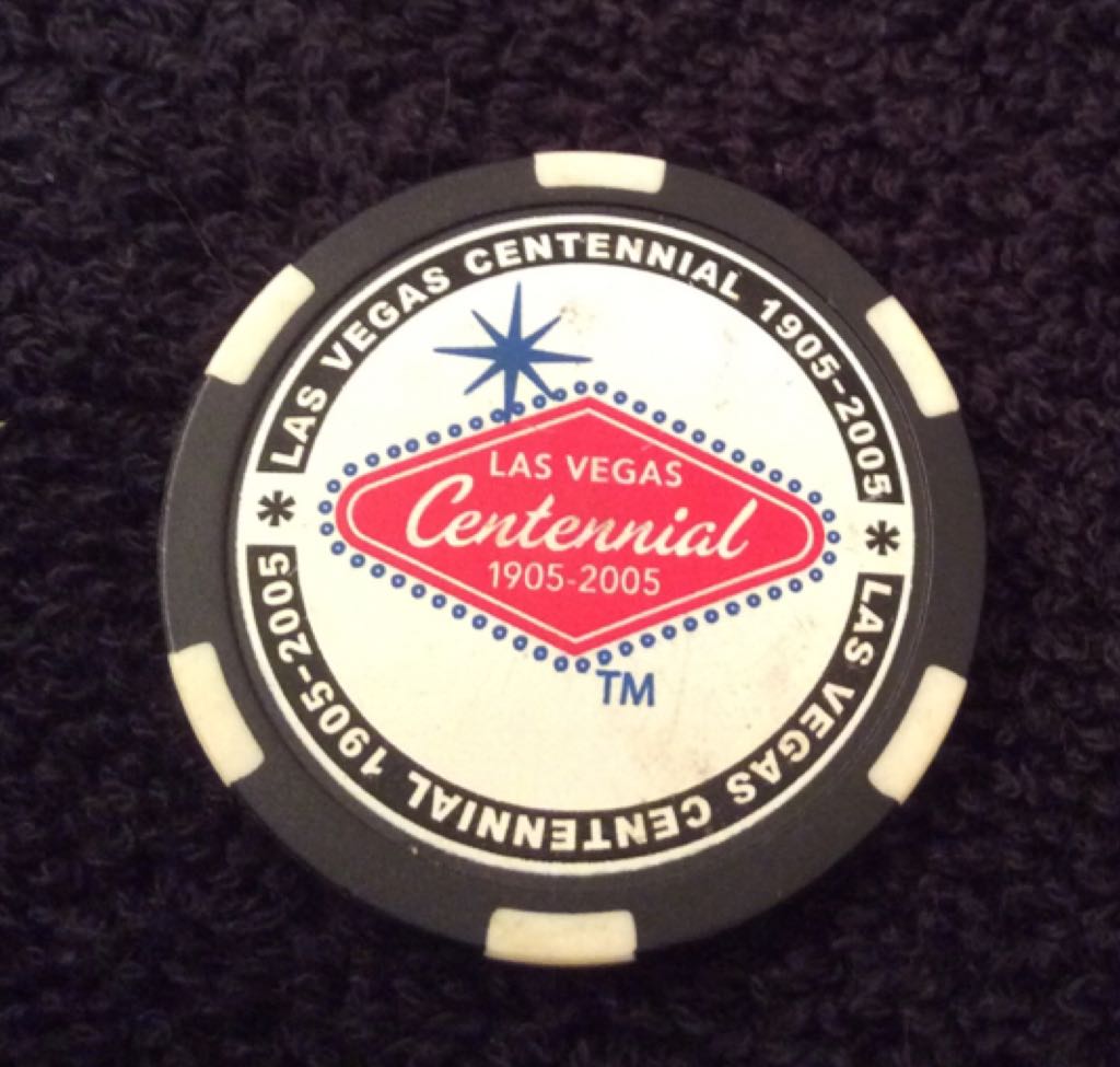 Las Vegas Centennial Commemorative Chip  coin collectible - Main Image 2