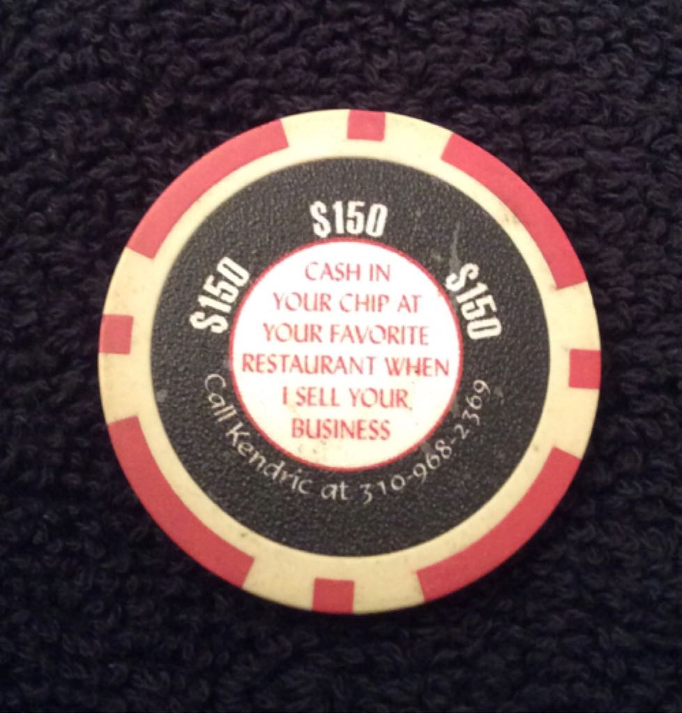 Promo Chip Why Gamble? $150  coin collectible - Main Image 2
