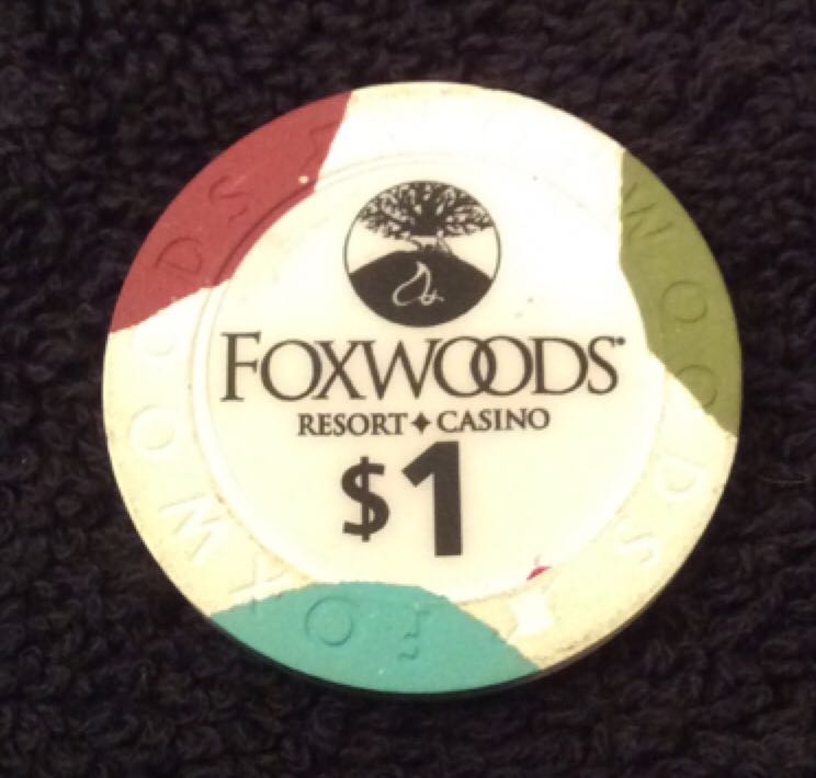 Foxwoods Resort & Casino CT $1 Casino Chip  coin collectible - Main Image 2