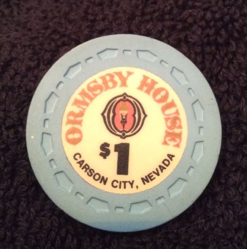 Ormsby House Carson City, NV $1 Casino Chip  coin collectible - Main Image 2