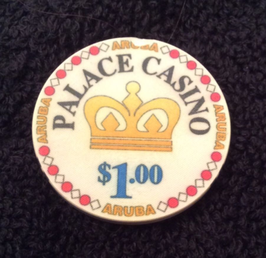 Palace Casino Aruba $1 Casino Chip  coin collectible - Main Image 2