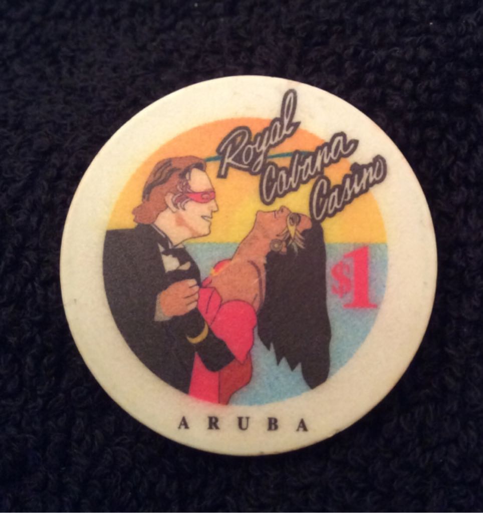 Royal Cabana Casino Aruba $1 Casino Chip  coin collectible - Main Image 2